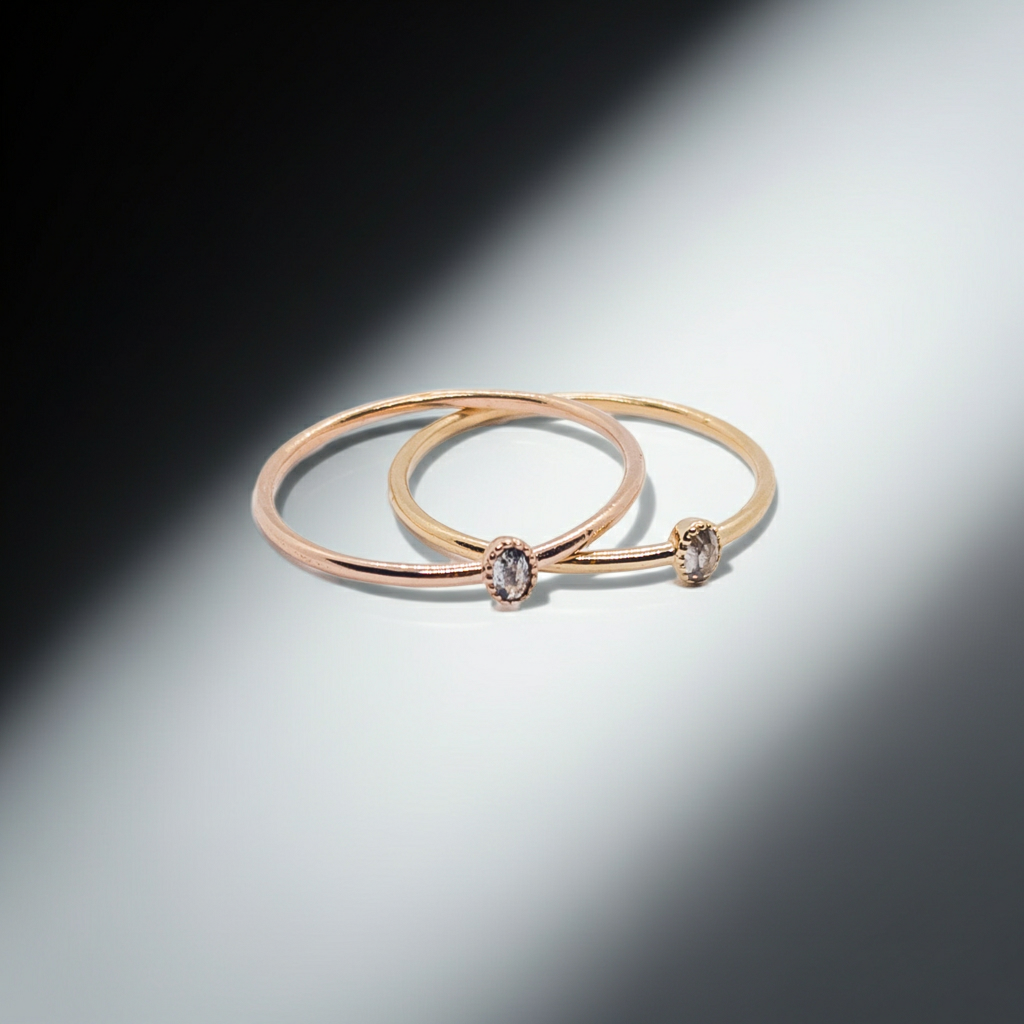 Bague Manon Ovale en or 18K