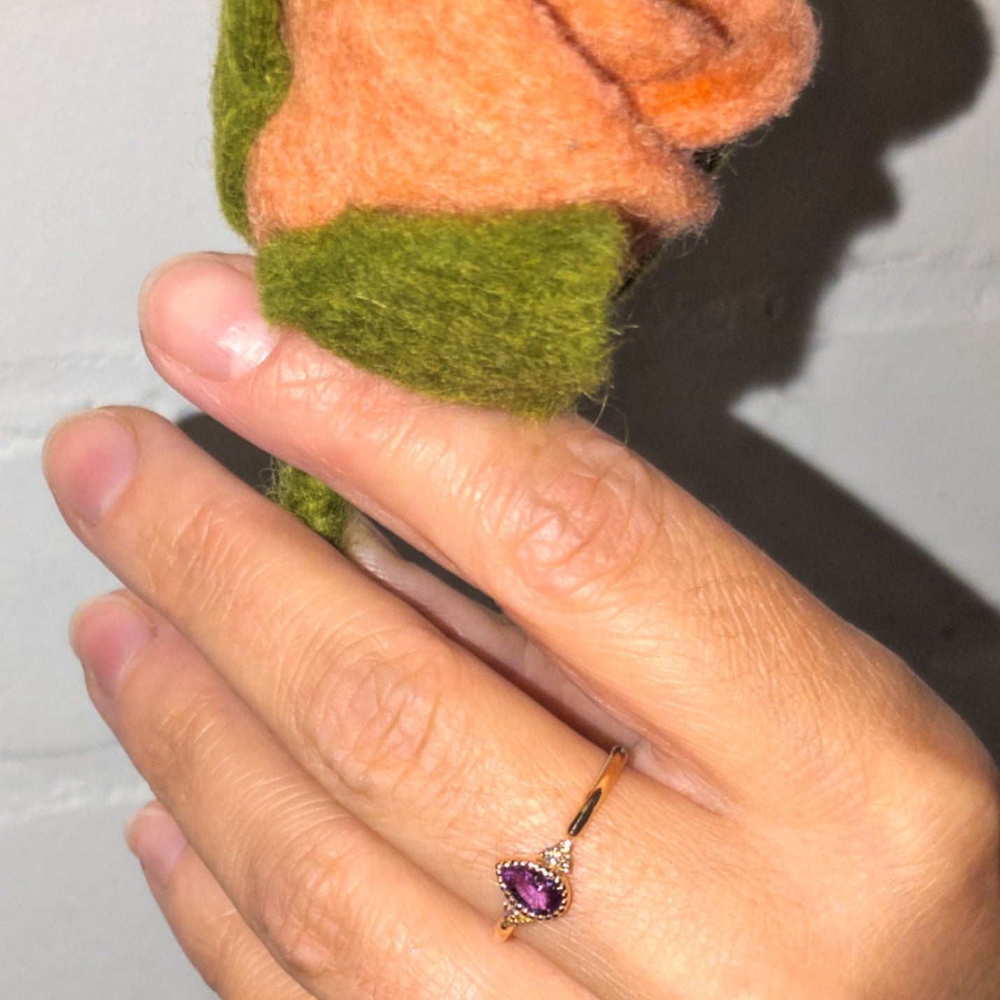 Bague mini Thida poire
