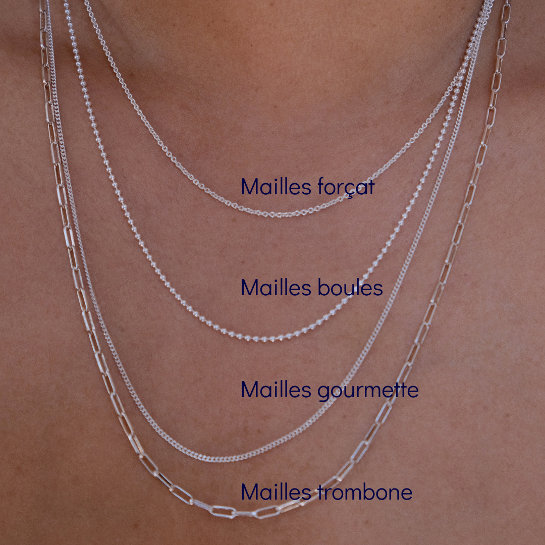 Collier Numéro Trois maxi