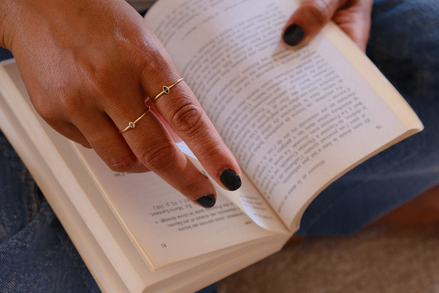 Bague Manon marquise en or 18K