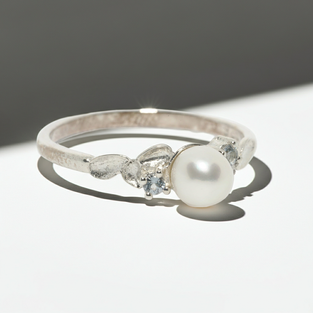 Ring Anne Silver 925 - Freshwater pearl