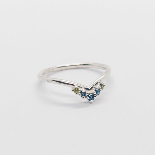 Bague Gwen 5 pierres