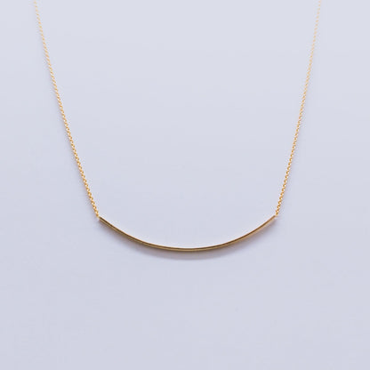 Number Four Necklace in 18K Gold