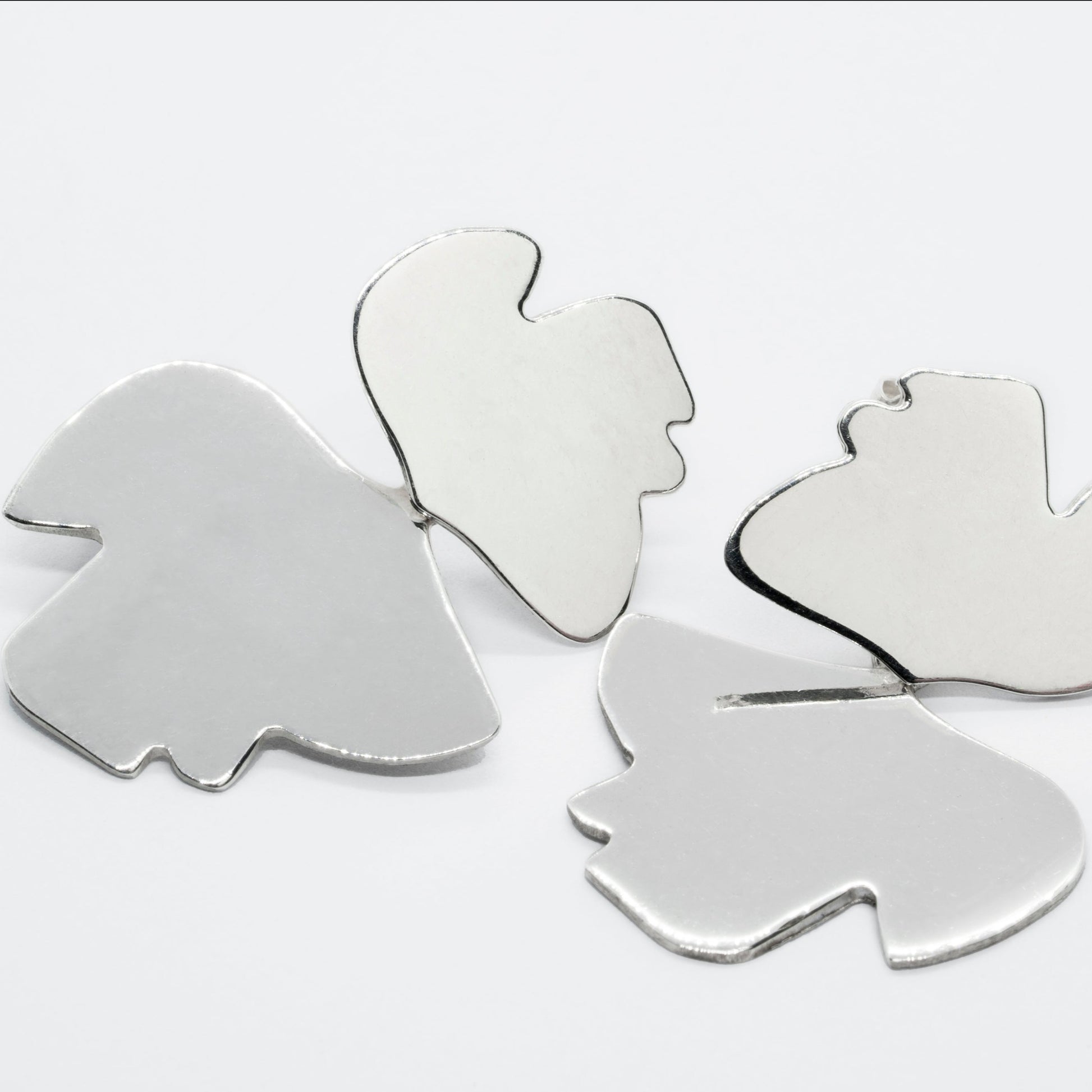 Boucles d'oreilles numero neuf en argent 925 - transformables