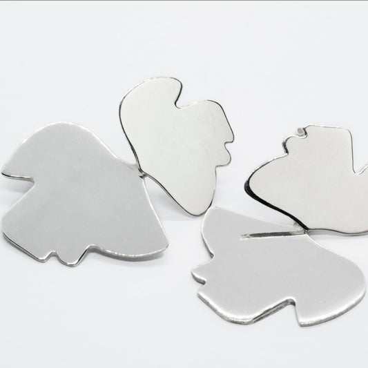 Boucles d'oreilles numero neuf en argent 925 - transformables