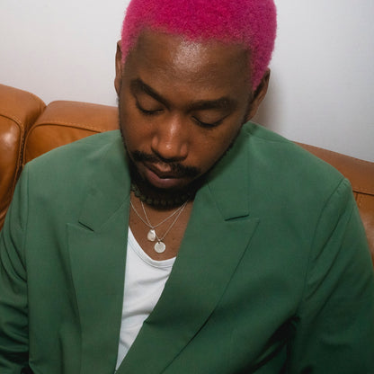 Collier maxi argent 925 porté homme